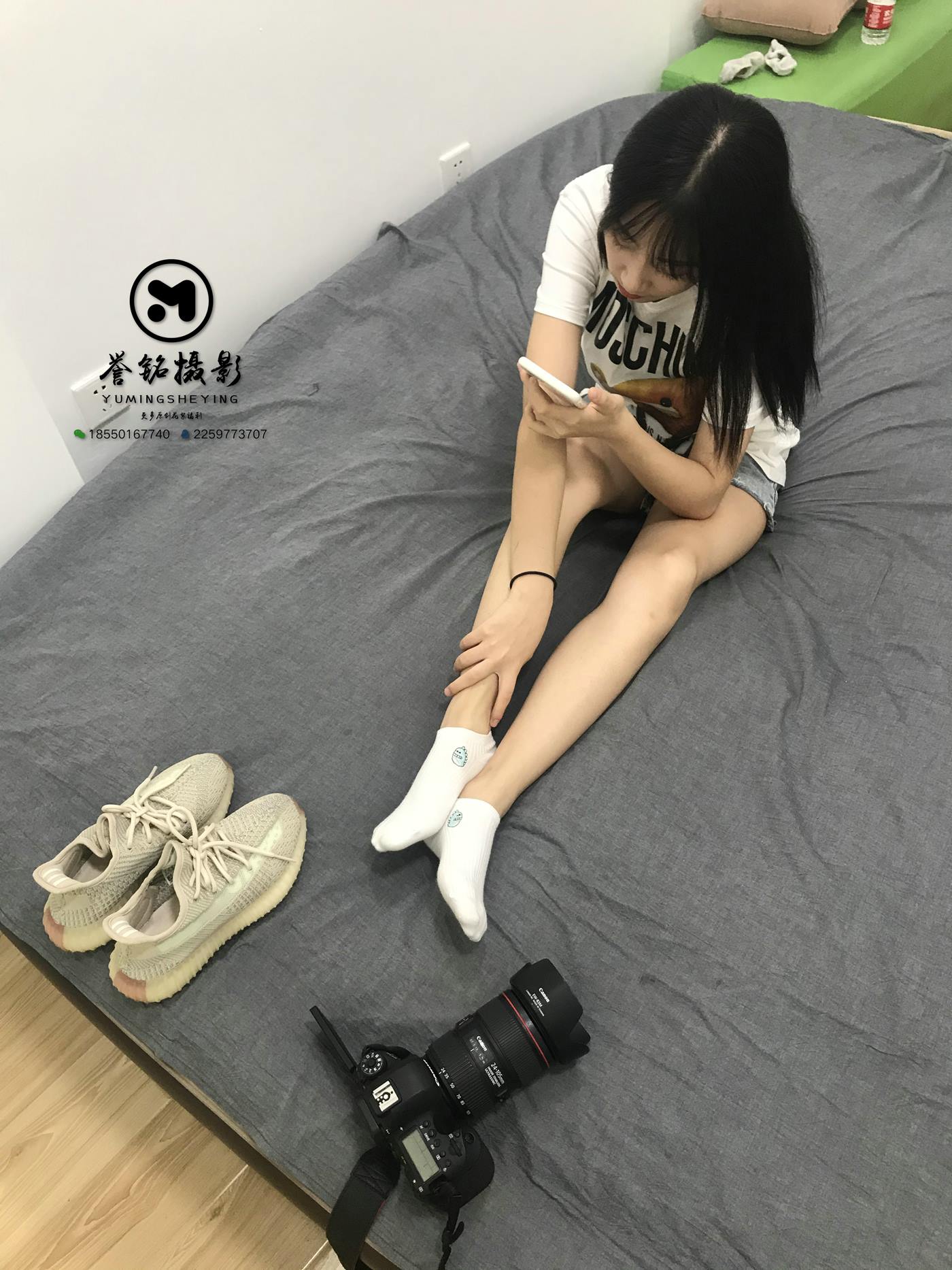 [誉铭传媒]袜足摄影 2020年《06月 幕后作品》[38P/8V/676MB]