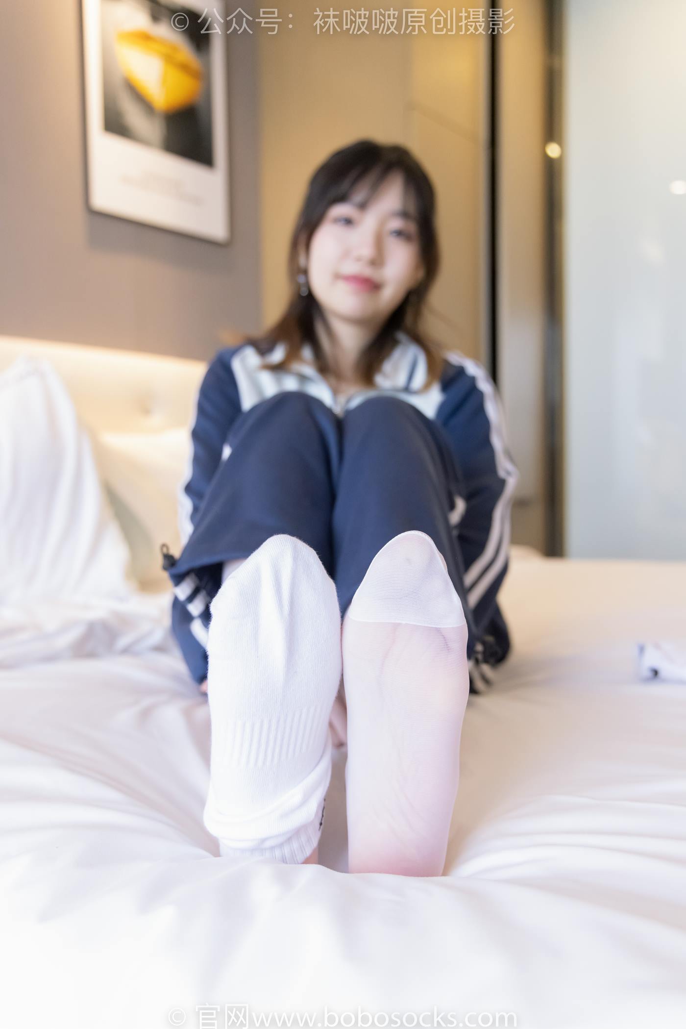 [BoBoSocks袜啵啵]NO.226 小甜豆-运动鞋、白棉袜、白丝[140P/1V/6.51GB]