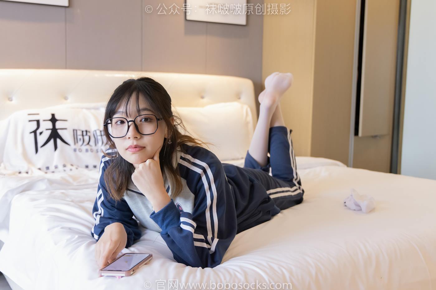 [BoBoSocks袜啵啵]NO.226 小甜豆-运动鞋、白棉袜、白丝[140P/1V/6.51GB]