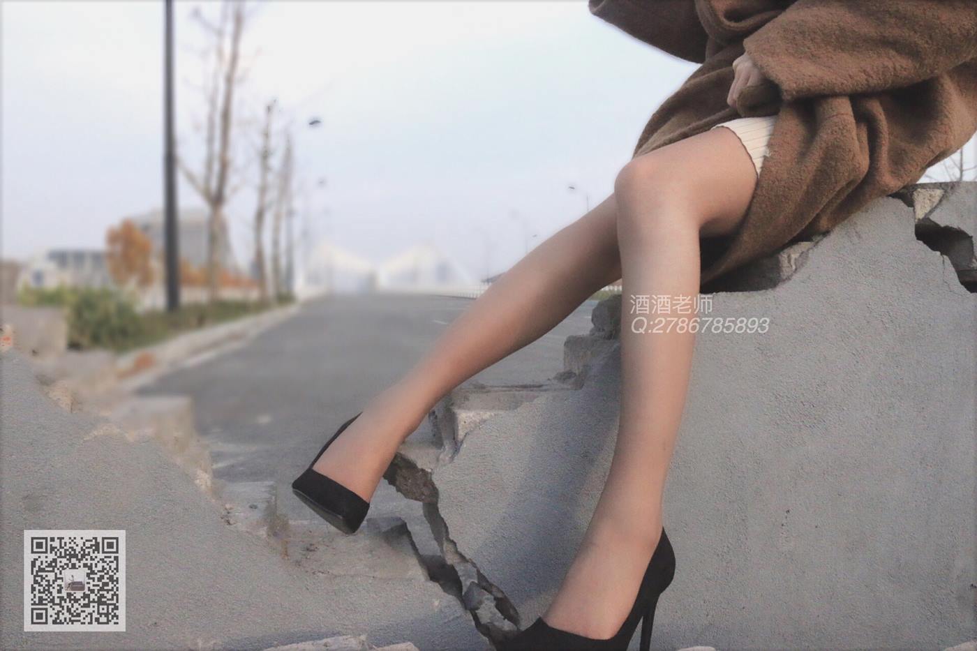 美腿博主@酒酒老师 公路丝拍&#038;冬季恋歌 [45P/94MB]