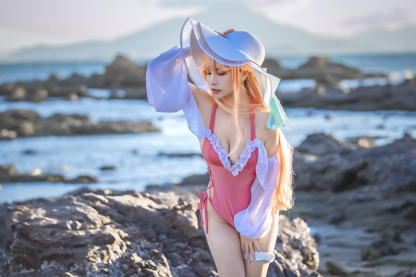 Neko-薇薇 - 黎塞留泳装[25P/56MB]