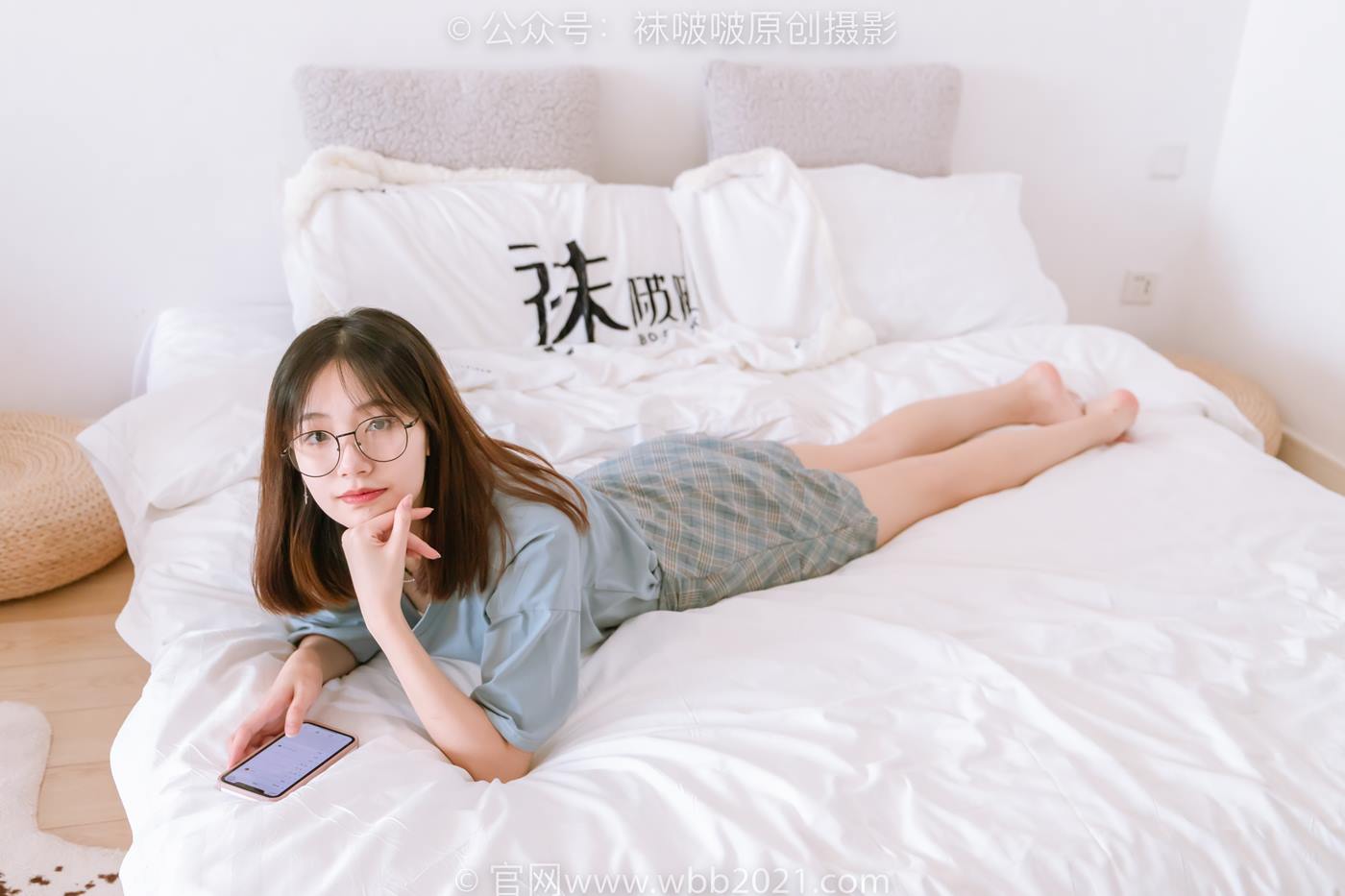 [BoBoSocks袜啵啵]NO.239 小甜豆-棉拖鞋、灰丝、裸足[140P/1V/5.22GB]