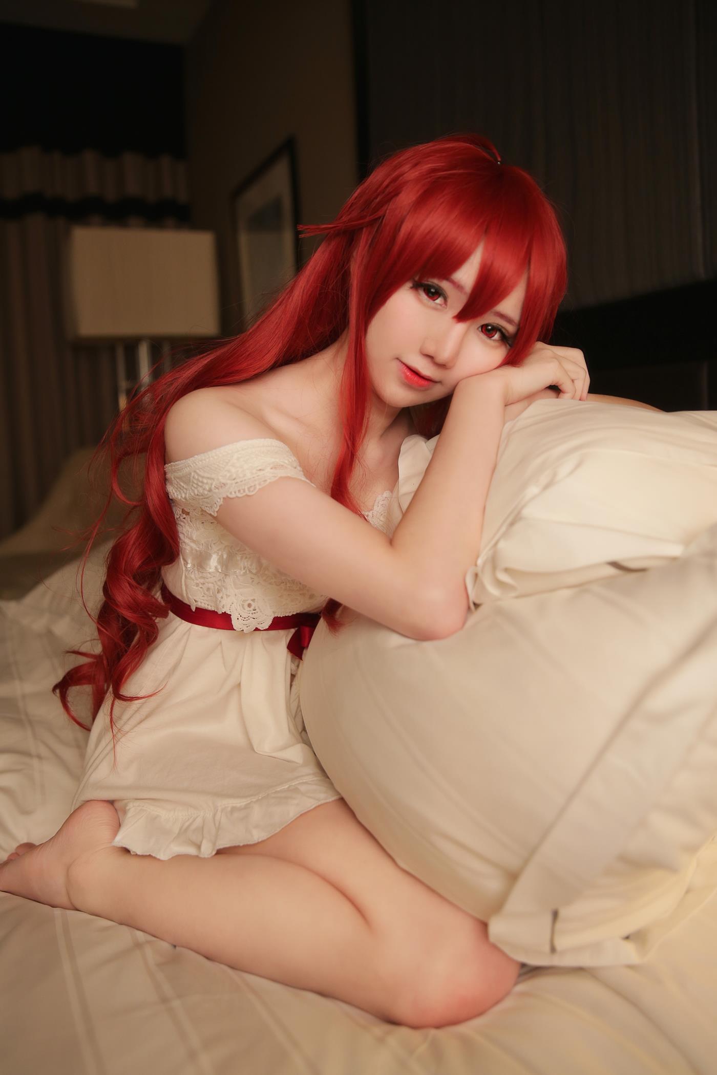 网紅Coser@马来西亚妹纸@Sally Dorasnow Eris Greyrat-Sleepwear[41P/197MB]