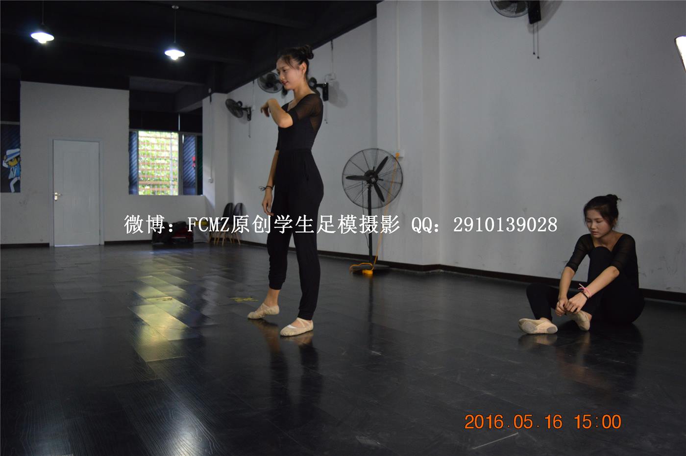 FCMZ原创学生足模摄影 No.042 舞蹈妹字 [134P/1V/94MB]