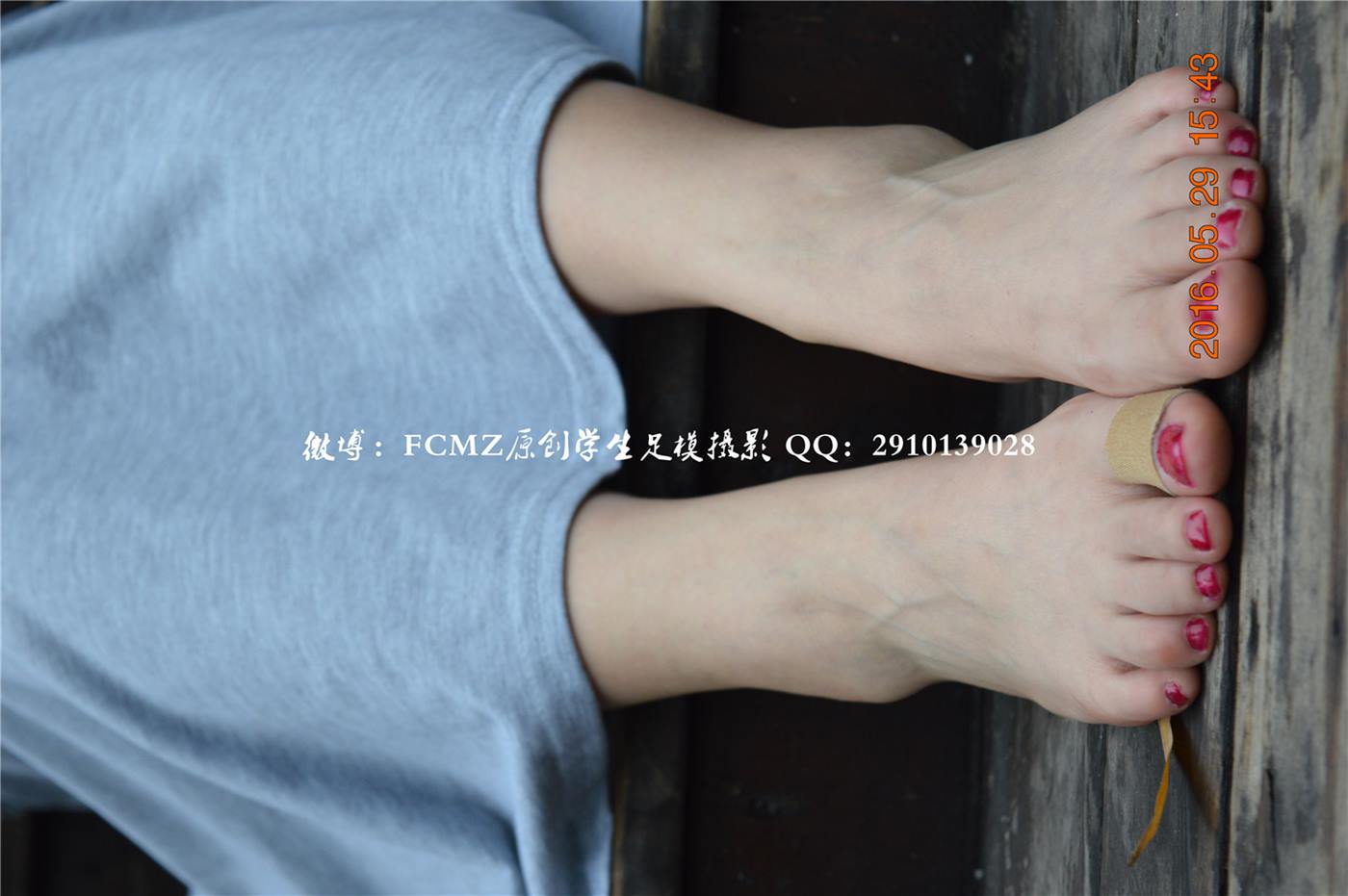 FCMZ原创学生足模摄影 No.051 小影博 [107P/1V/52MB]