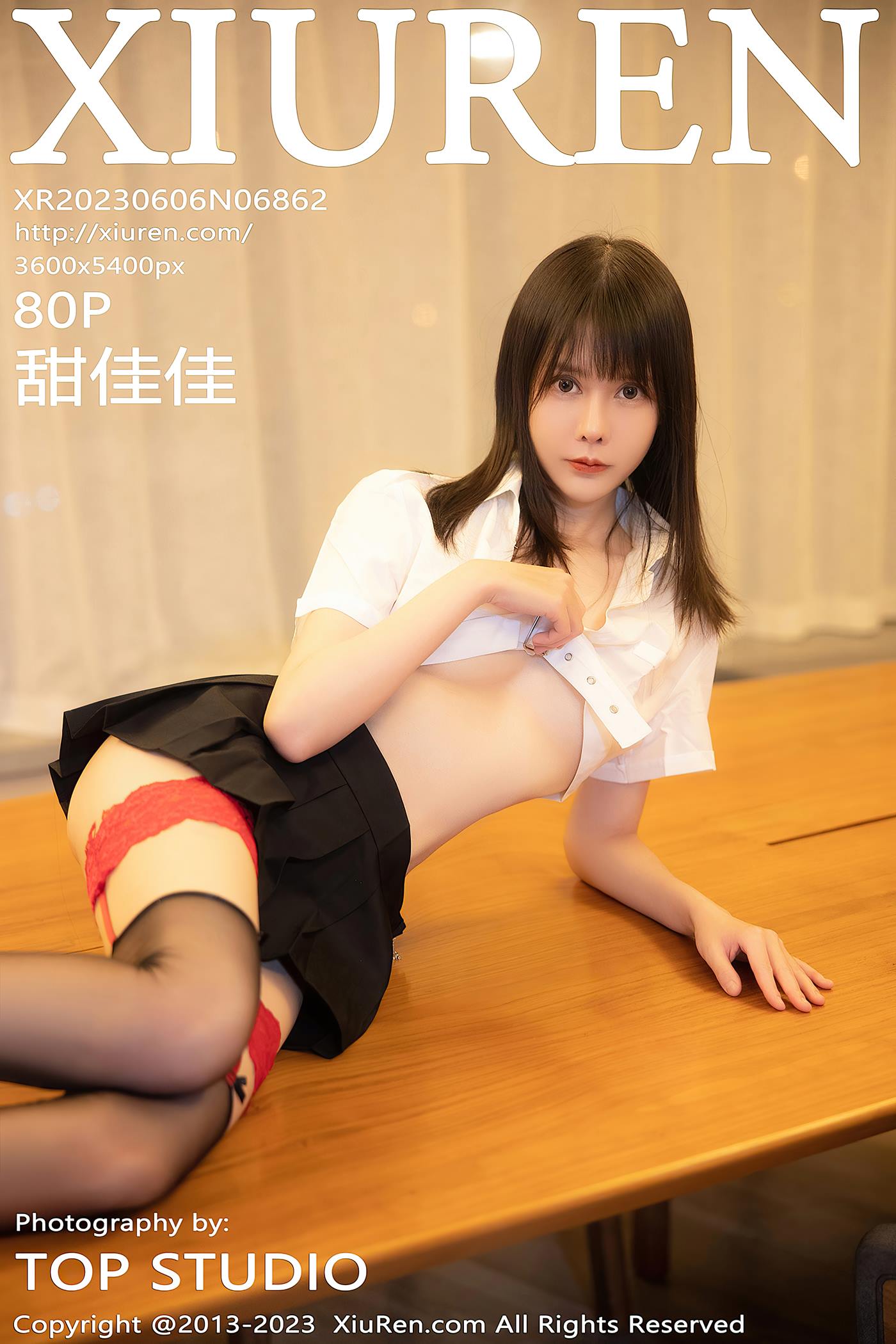 [Xiuren秀人网]2023.06.06 NO.6862 甜佳佳[80+1P/664MB]