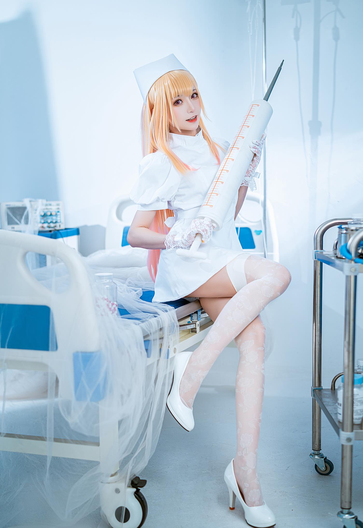 绮太郎Kitaro - 喜多川海梦 白色护士[15P/101MB]