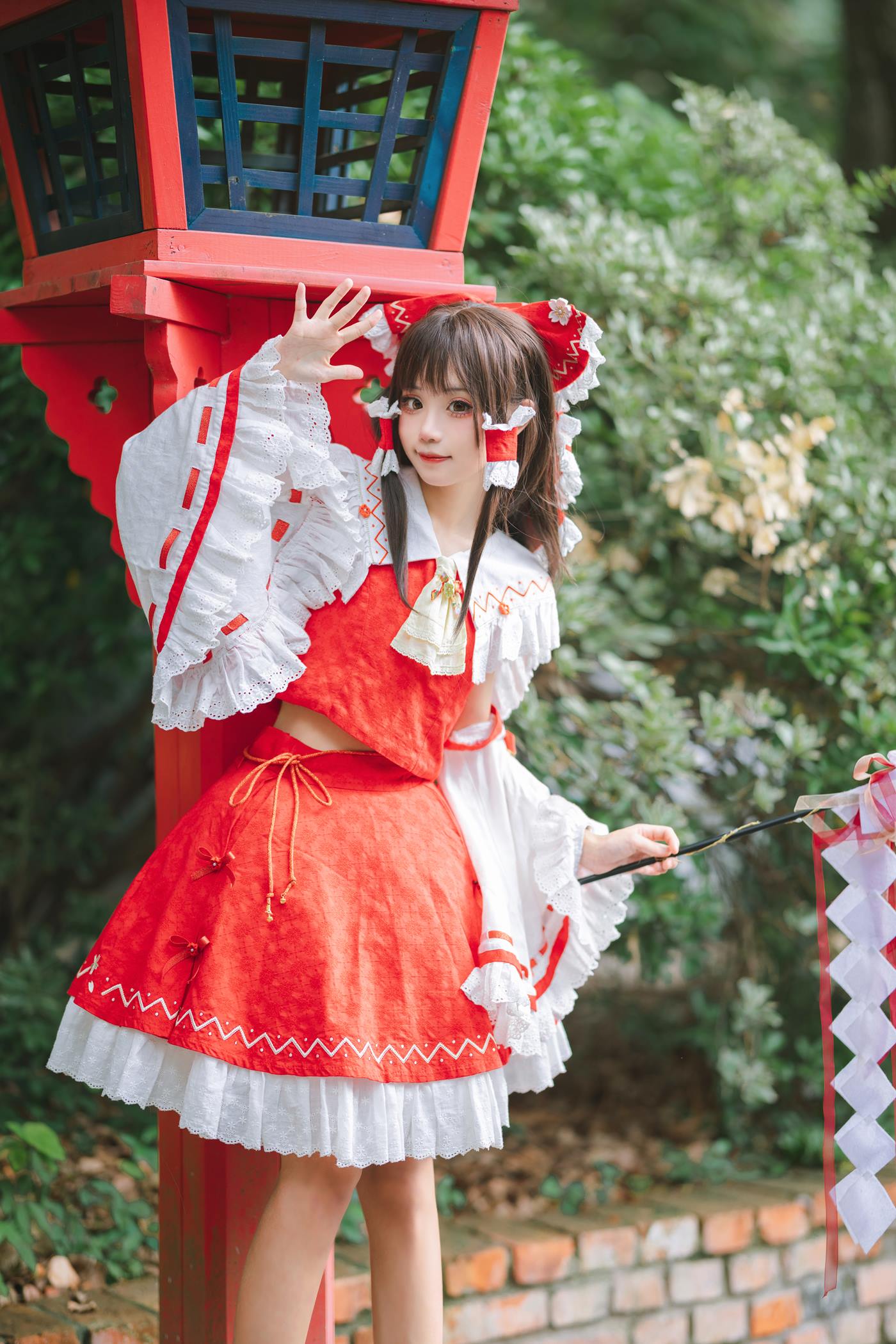 花柒Hana - 森森仙短款灵梦[15P/280MB]