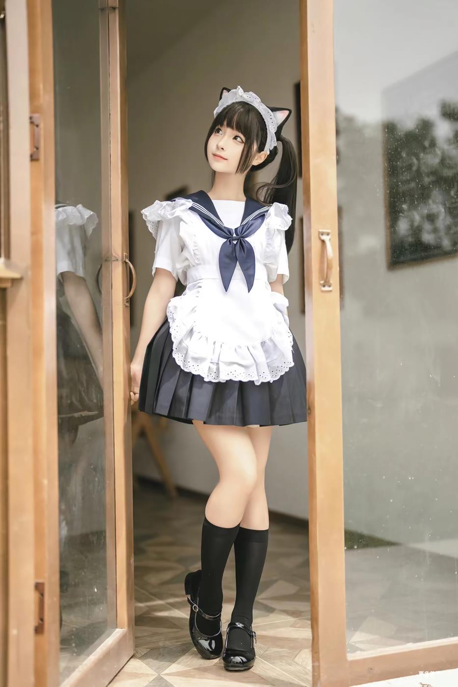 蠢沫沫 - 猫猫女仆[23P/76MB]