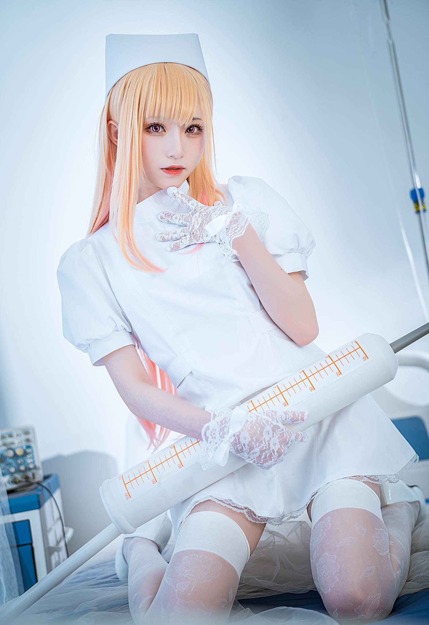 绮太郎Kitaro - 喜多川海梦 白色护士[15P/101MB]