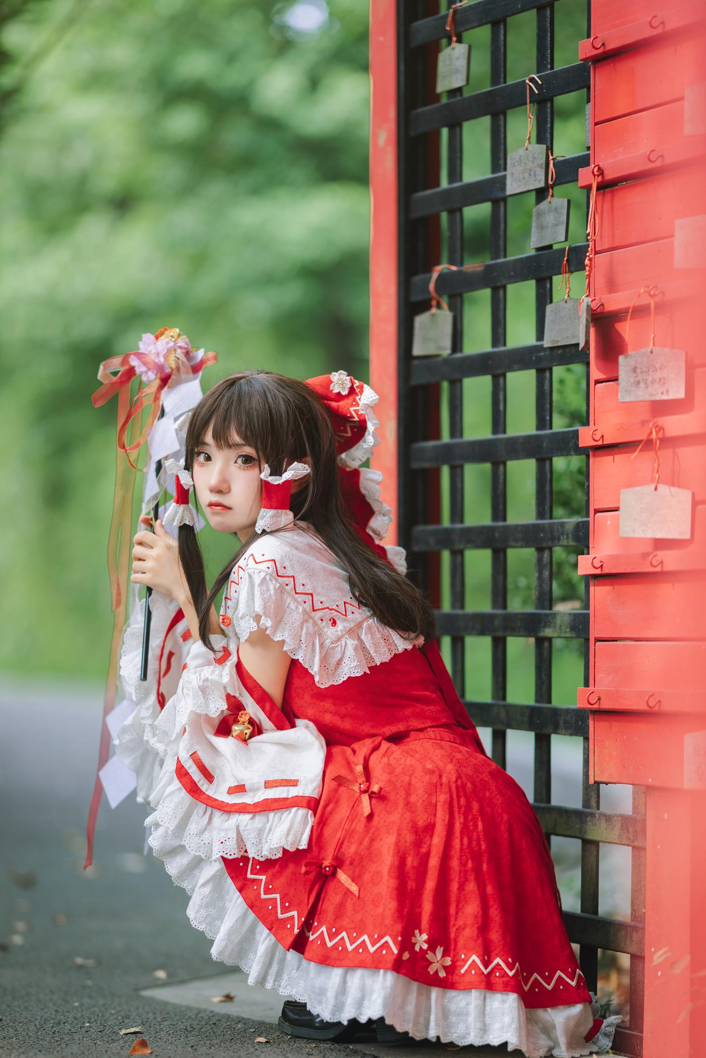 花柒Hana - 森森仙短款灵梦[15P/280MB]