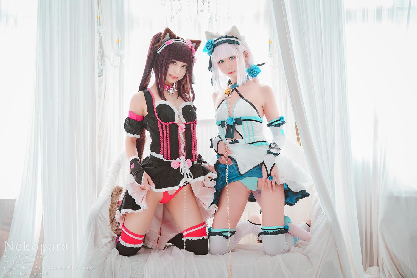 沖田凜花Rinka &#038;牛牛Niu - ネコぱら[21P/74MB]