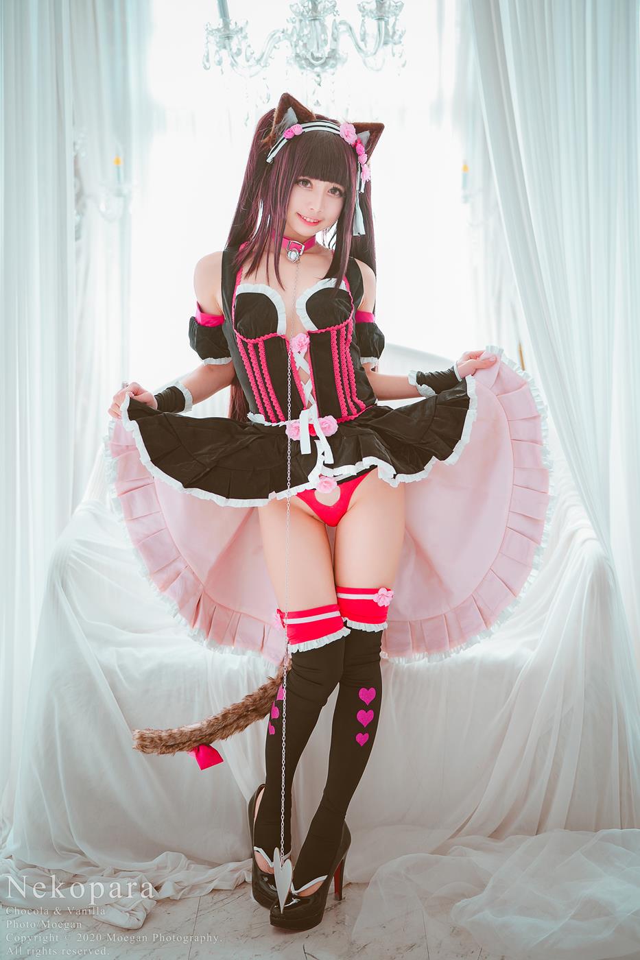 沖田凜花Rinka &#038;牛牛Niu - ネコぱら[21P/74MB]