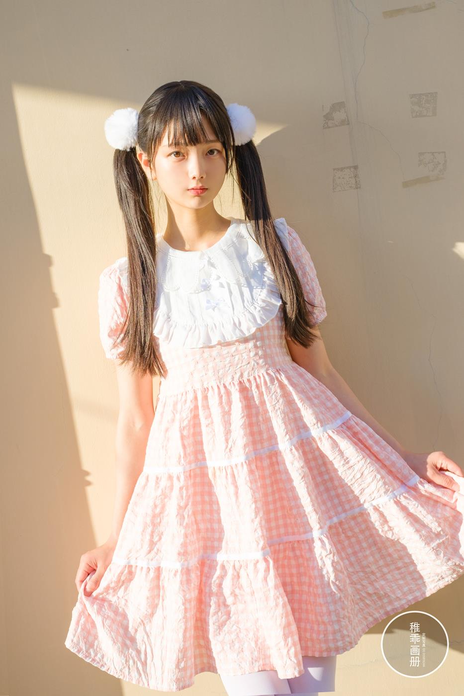 柴系小乖(稚乖画册) - 夜夜 天台粉裙[82P/0.98GB]