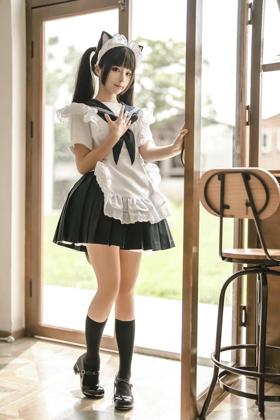 蠢沫沫 - 猫猫女仆[23P/76MB]