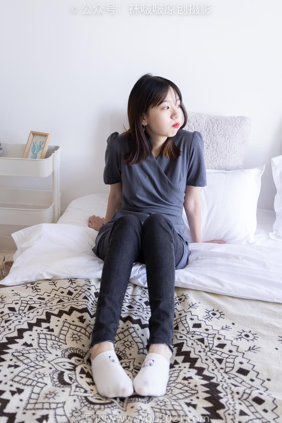 [BoBoSocks袜啵啵]NO.256 小甜豆-长靴、短白棉袜[133P/1V/5.50GB]