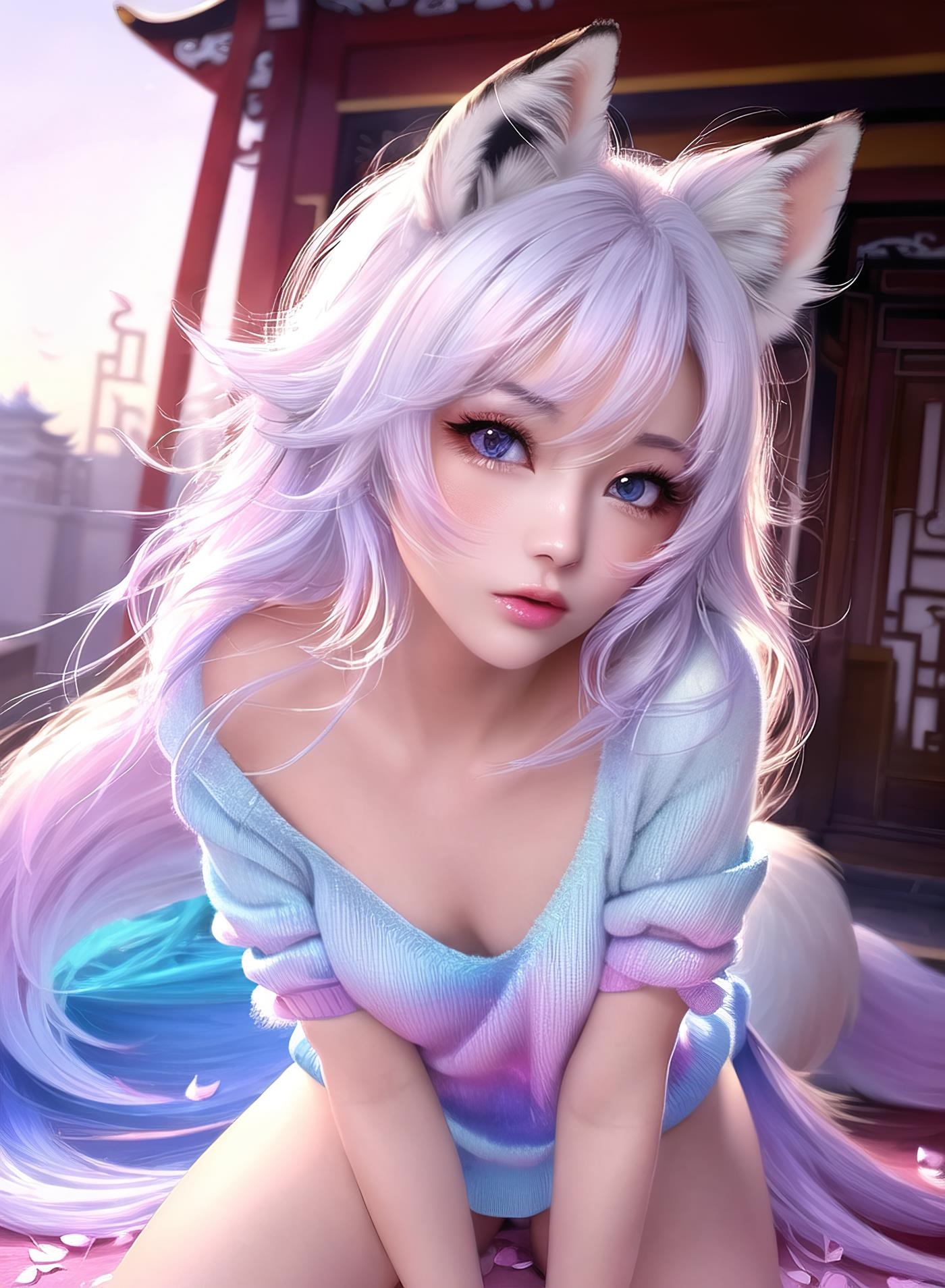 AI绘画 011 2K高清 狐狸姐姐 [146P/404M]