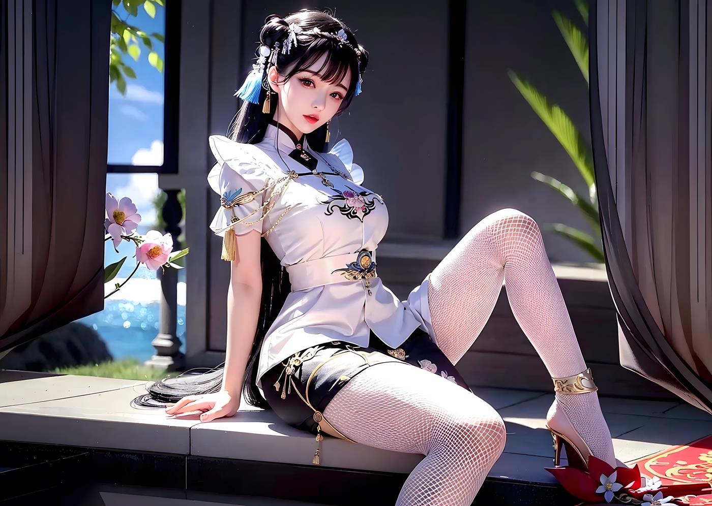 AI绘画 005 高清古风女装图 高清精美 [53P/429M]