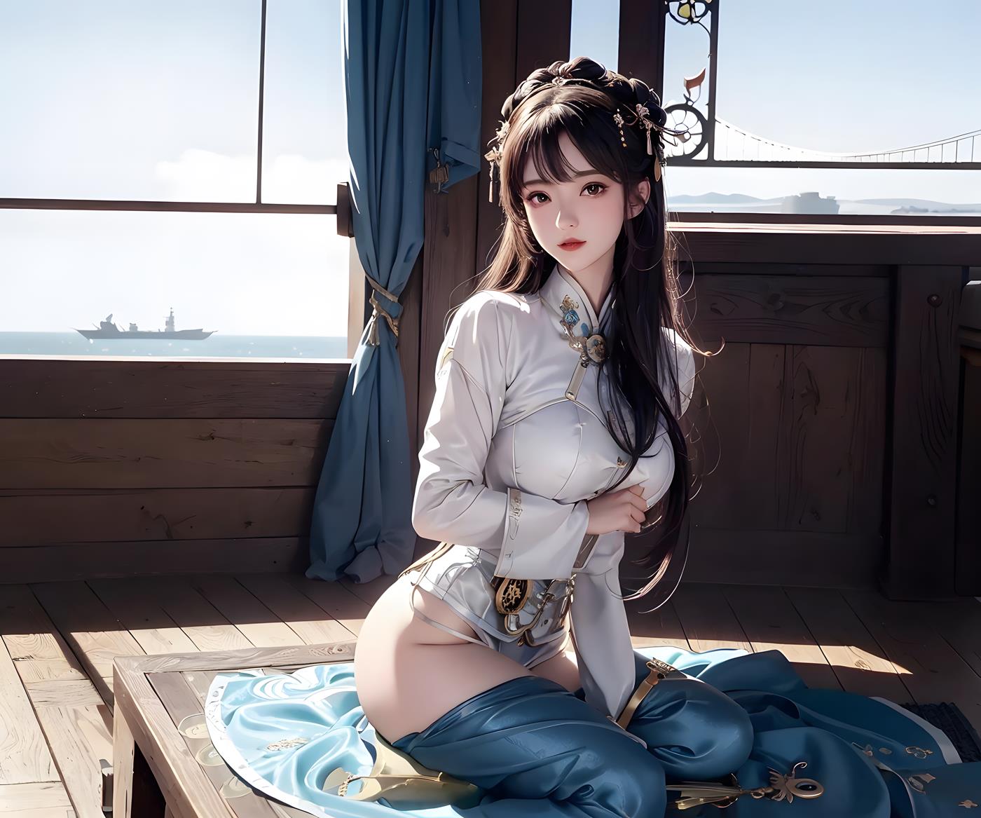 AI绘画 005 高清古风女装图 高清精美 [53P/429M]