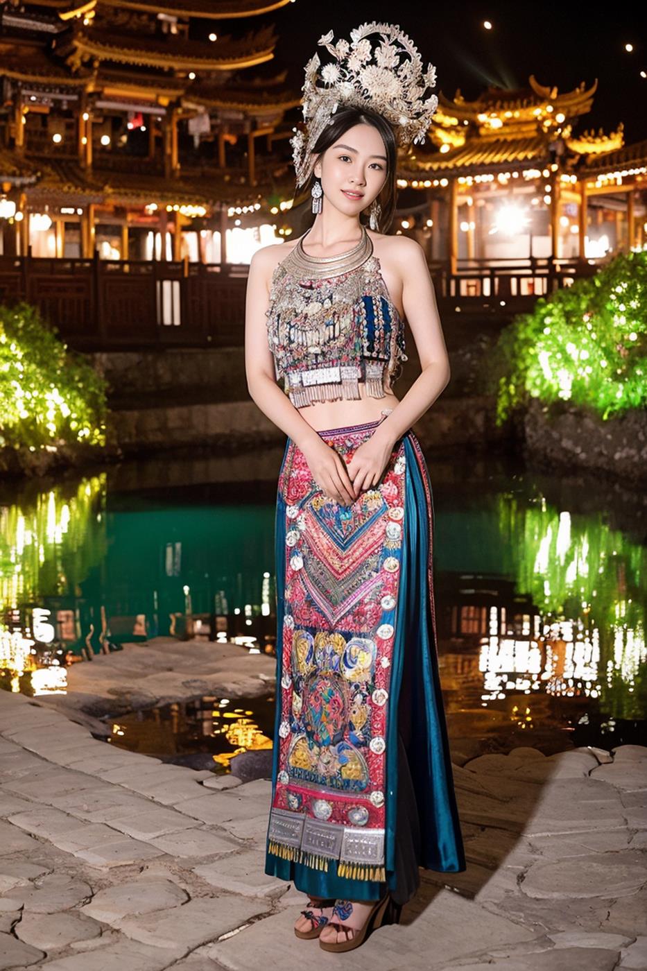 [AI绘画] 036 民族装的漂亮魔法秀[65P/504MB]