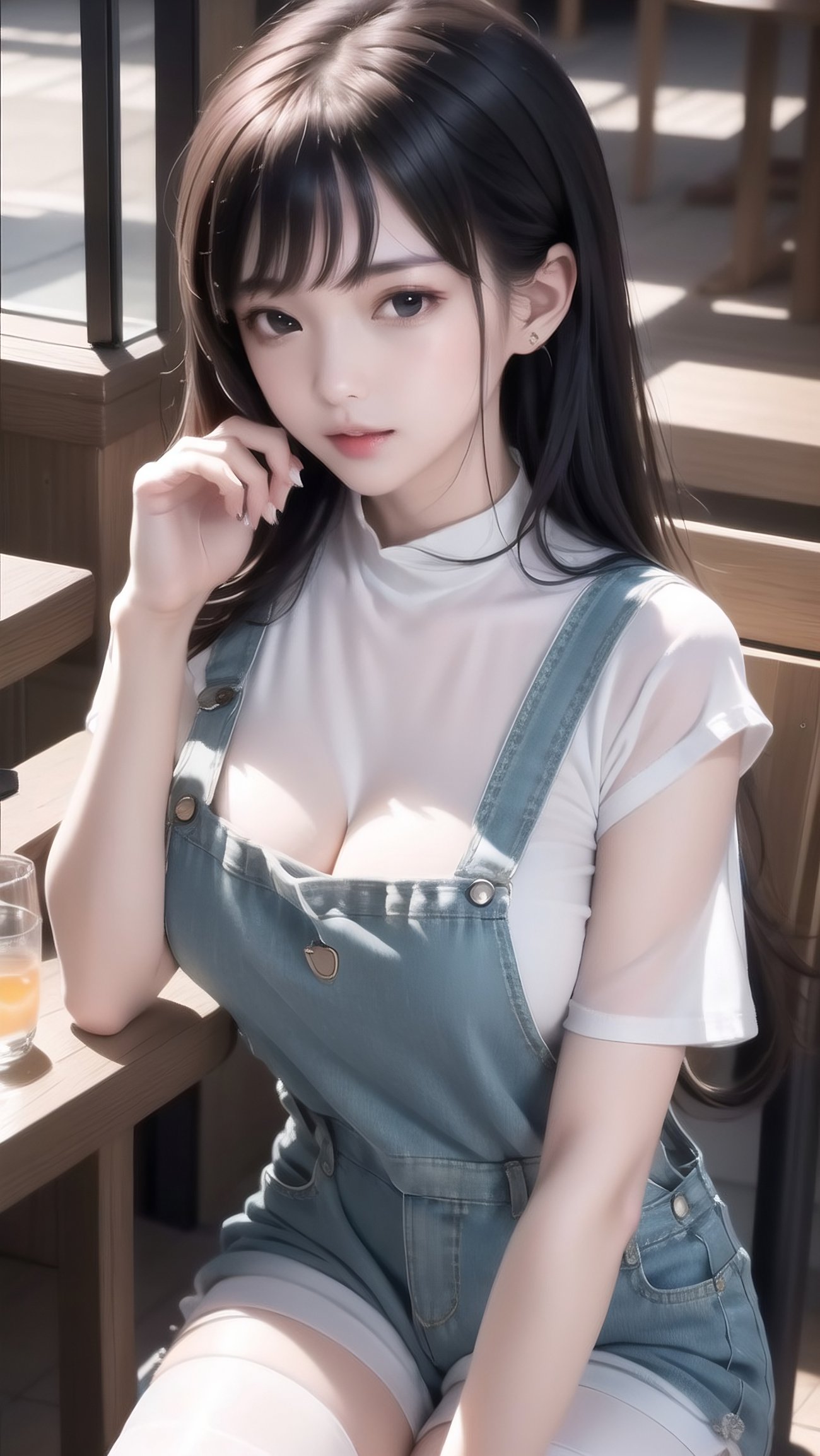 AI绘画 007 2K高清 致纯 2套背带裤 [20P/74M]