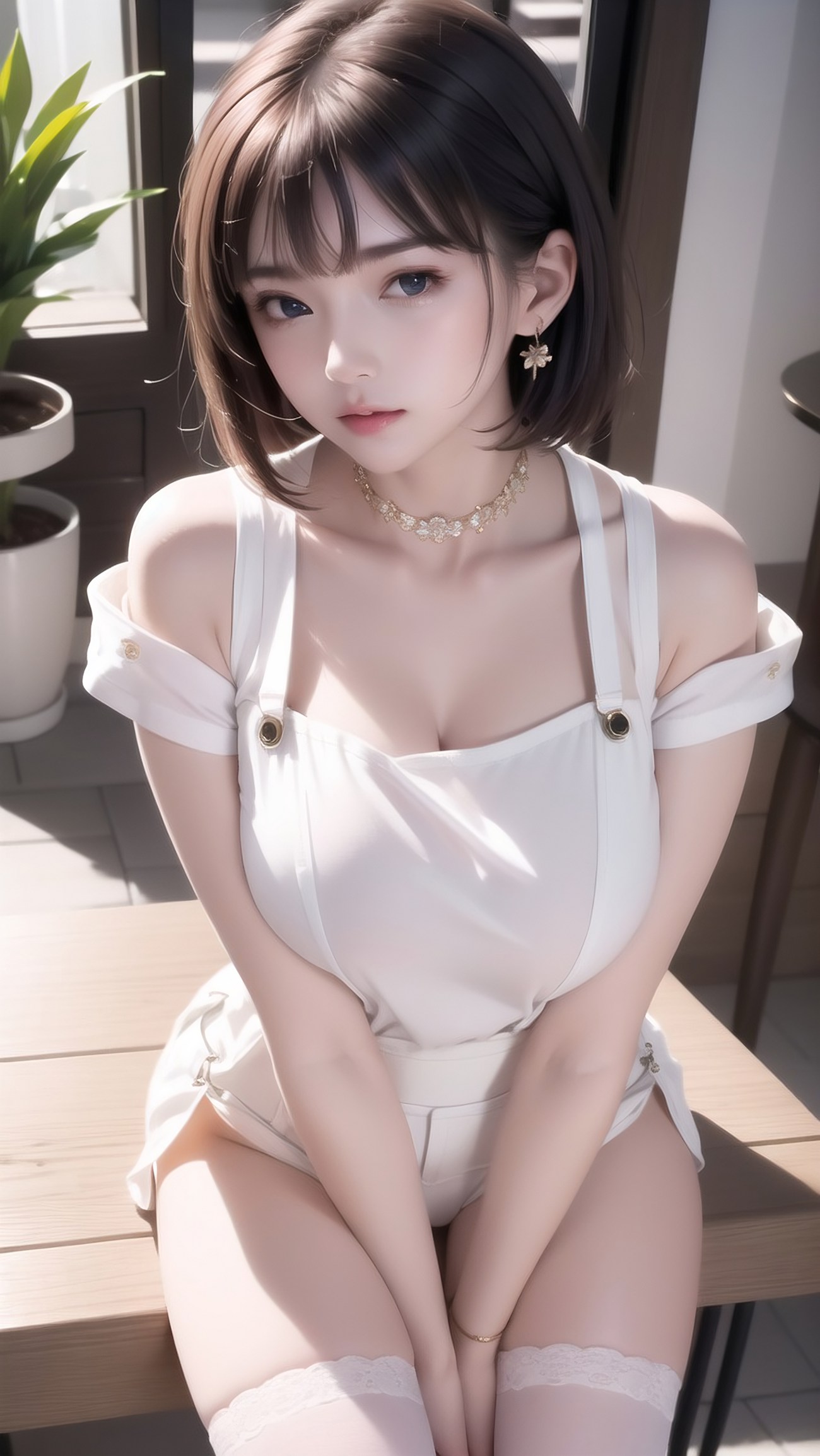 AI绘画 007 2K高清 致纯 2套背带裤 [20P/74M]