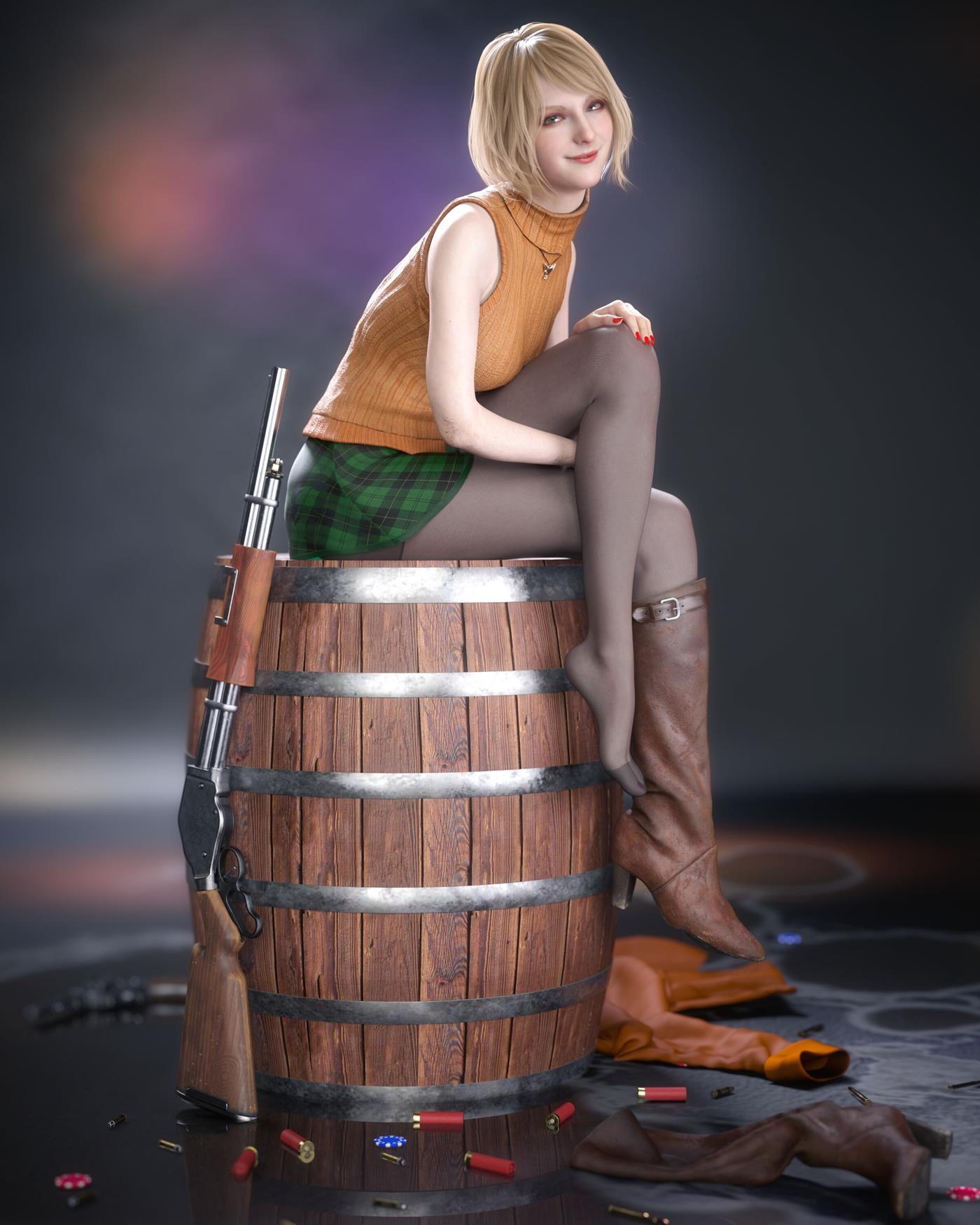 AI绘画 006 究极逼真3D死或生 [54P/141MB]