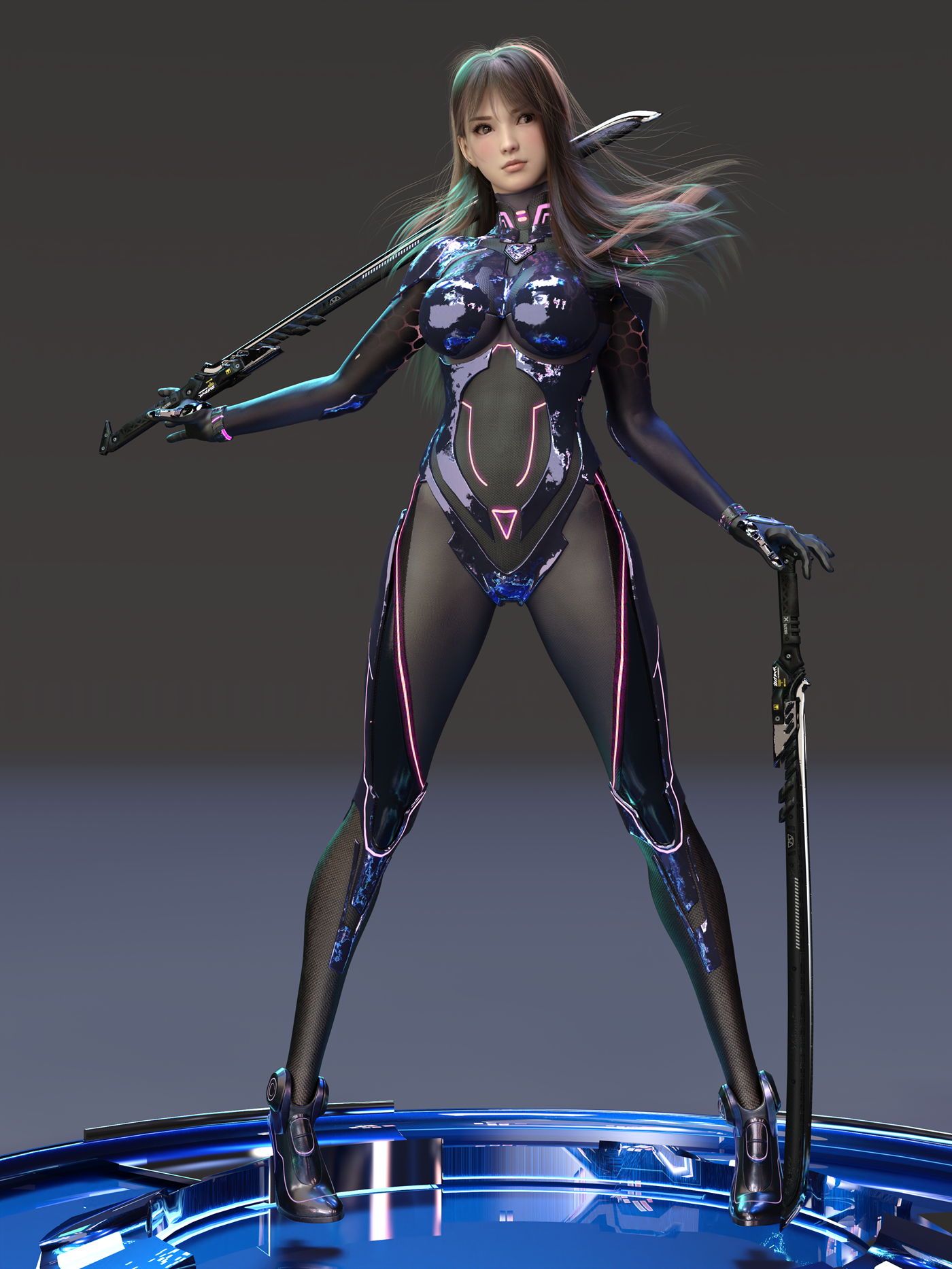 AI绘画 006 究极逼真3D死或生 [54P/141MB]