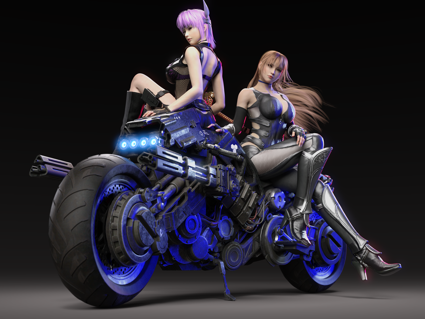 AI绘画 006 究极逼真3D死或生 [54P/141MB]