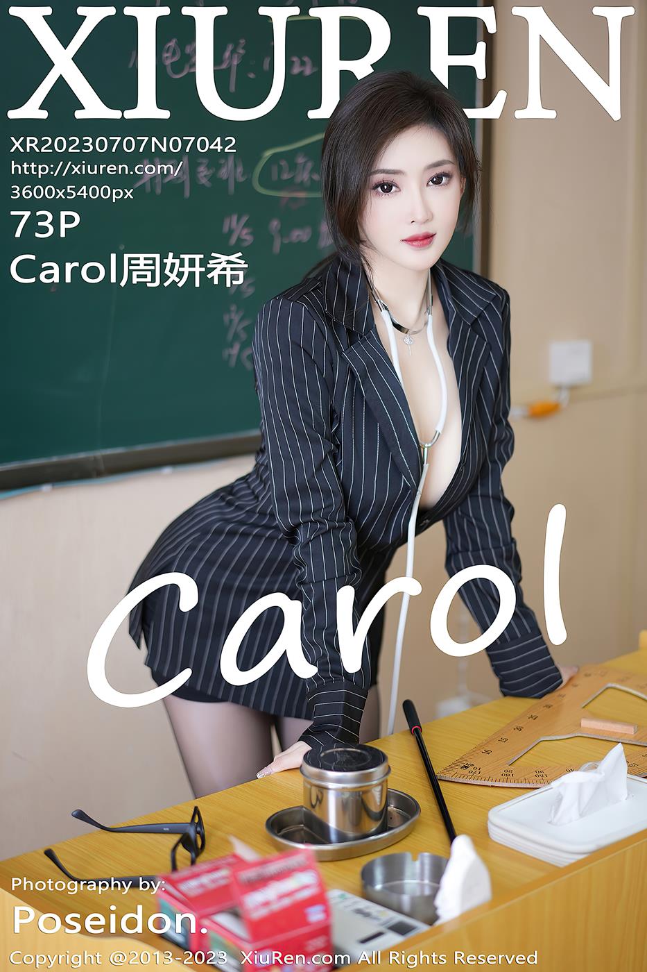 [Xiuren秀人网]2023.07.07 NO.7042 Carol周妍希[73+1P/649MB]