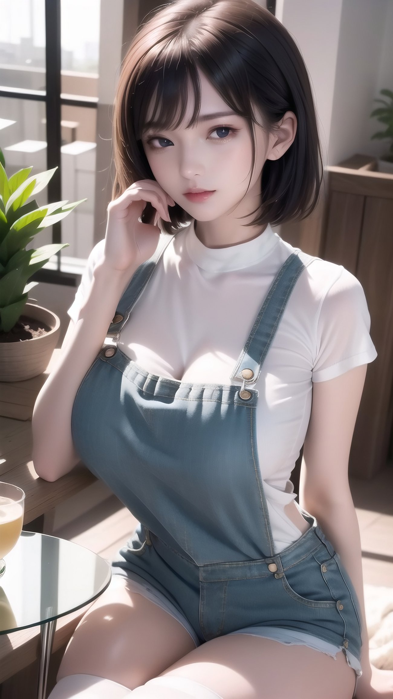 AI绘画 007 2K高清 致纯 2套背带裤 [20P/74M]