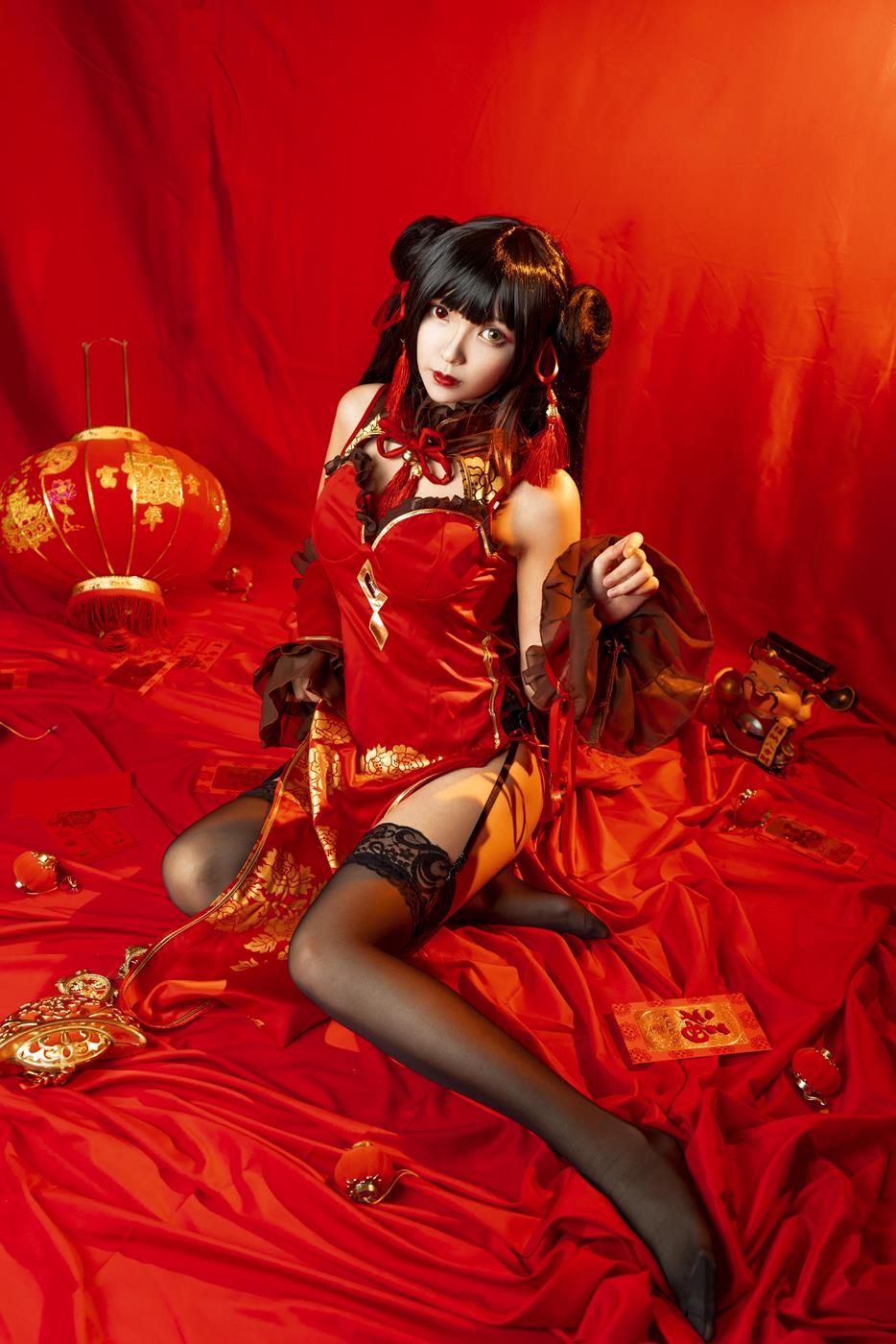 妍子坚不可摧 - 狂三新年[15P/55MB]