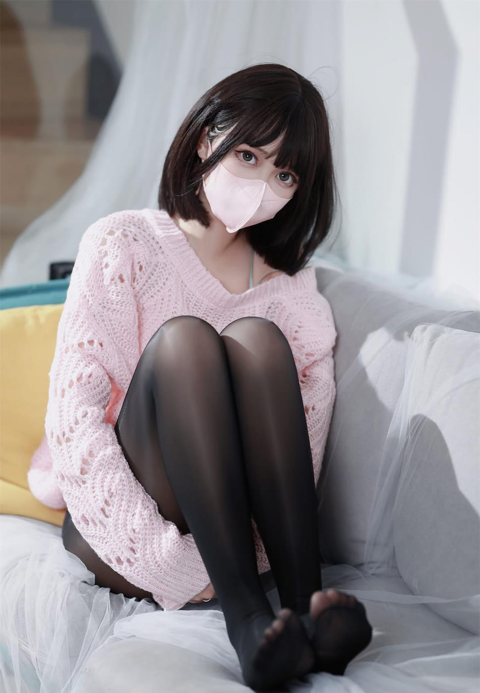 摄影博主@洛桑w伊梓 升玖老师毛衣 [40P/172MB]