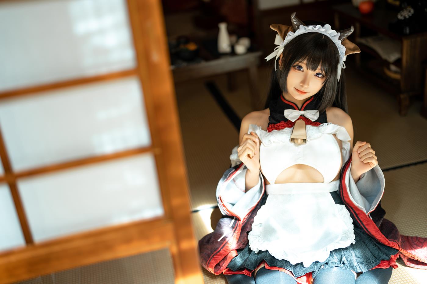 蠢沫沫 - 牛牛女仆[15P/146MB]