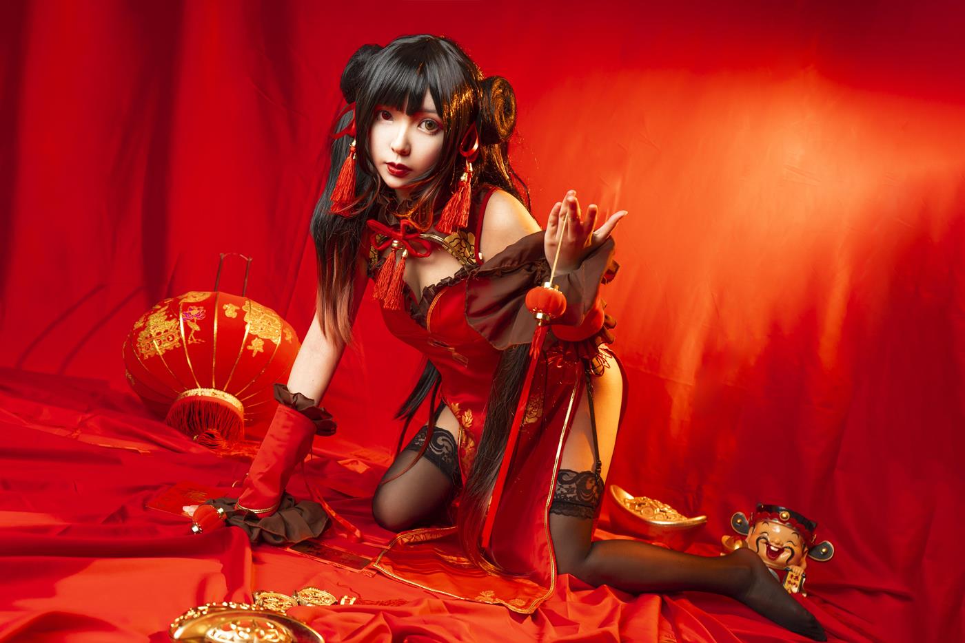 妍子坚不可摧 - 狂三新年[15P/55MB]