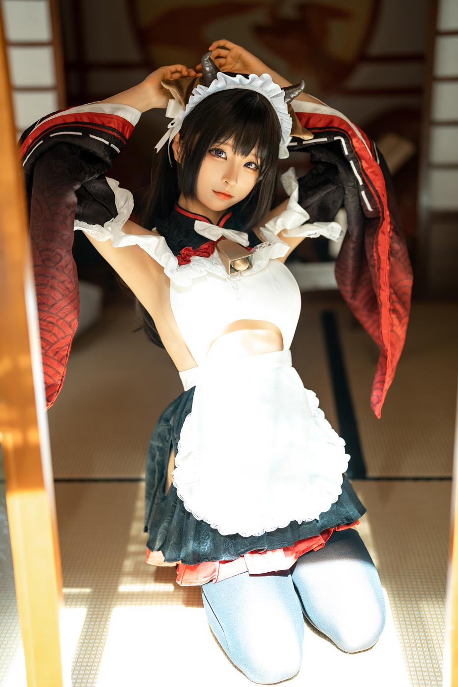 蠢沫沫 - 牛牛女仆[15P/146MB]