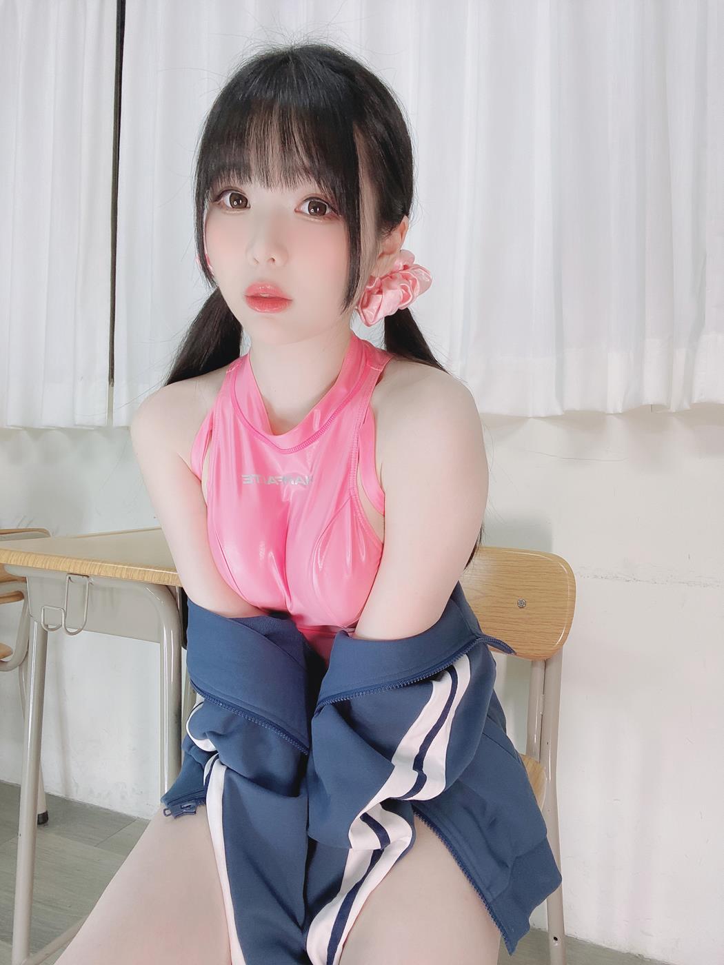 霜月shimo - Pink Swimsuit[21P/100MB]