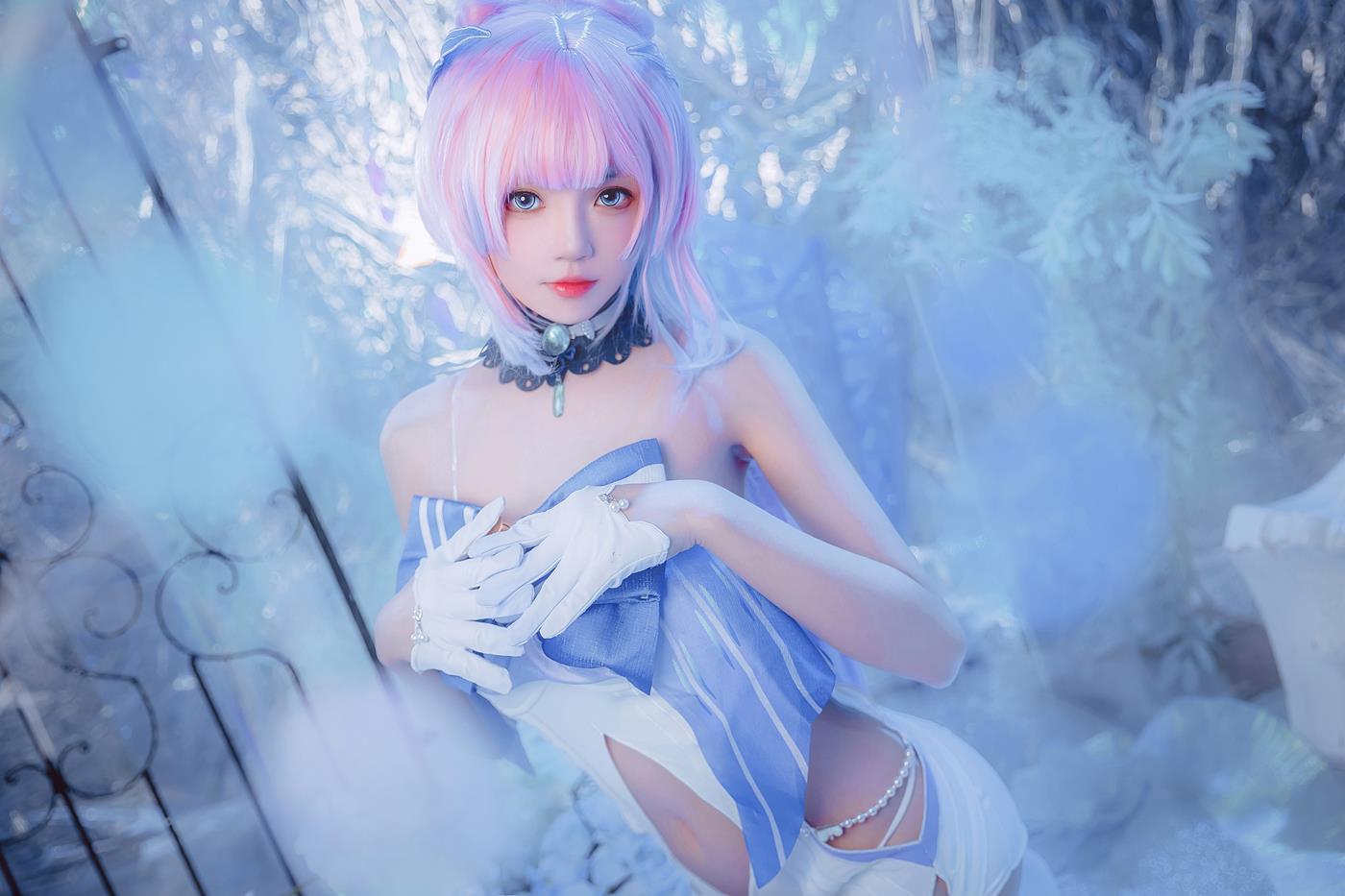 桜桃喵 - 珊瑚宫心海[29P/3V/411MB]