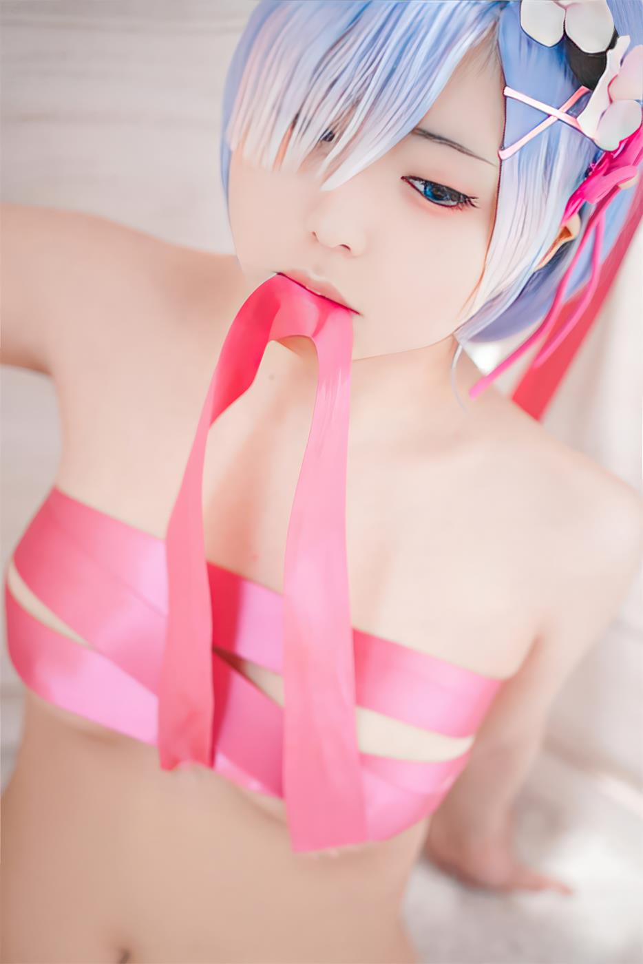 虎森森 - 蕾姆丝带[46P/412MB]