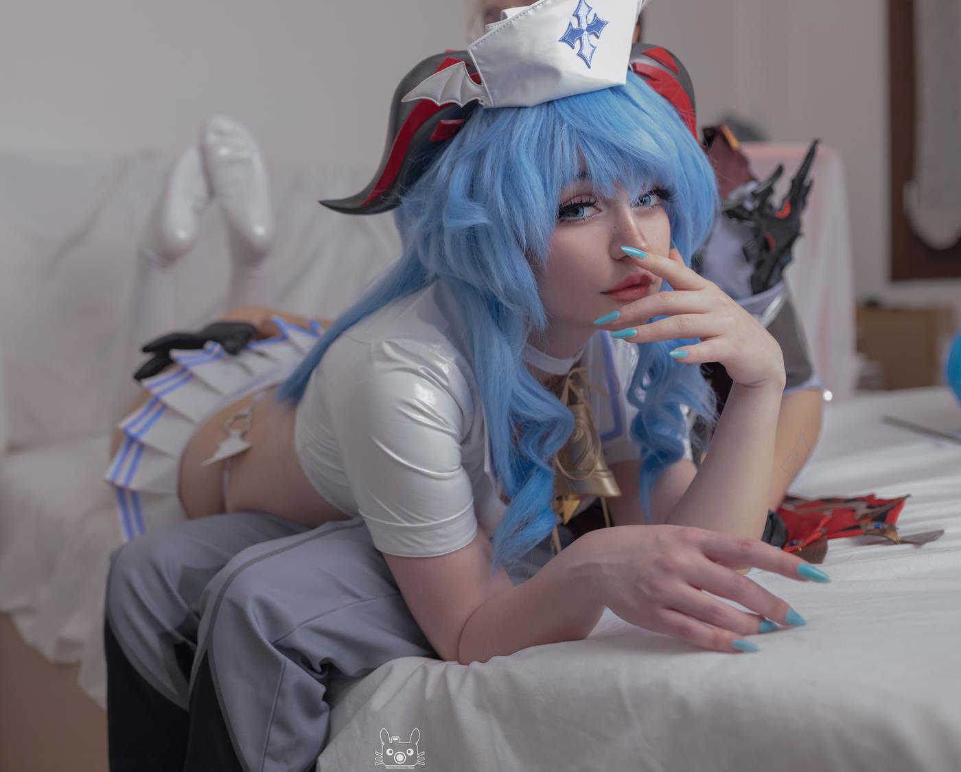 MochiChuu - Ganyu Nurse[18P/65MB]