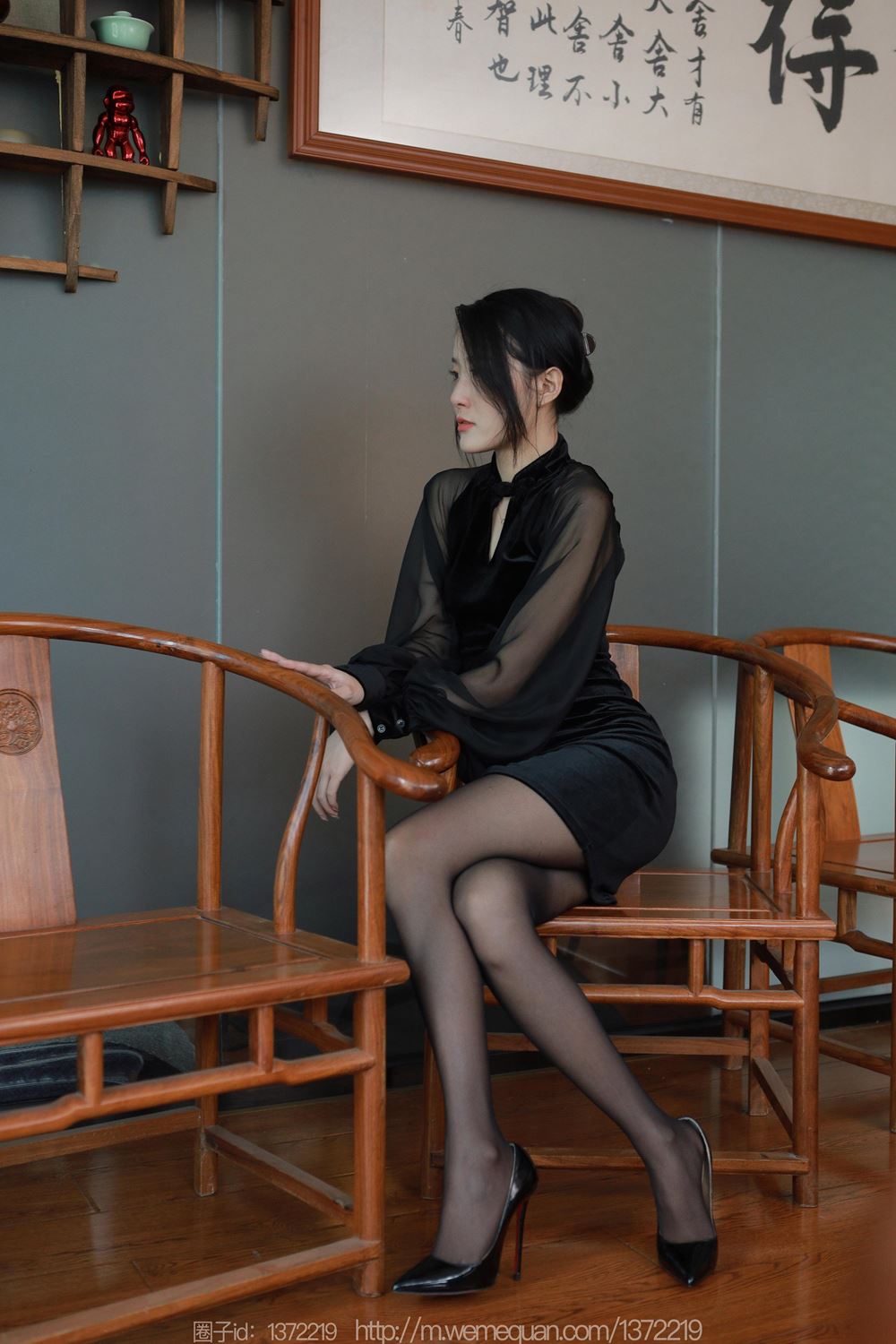 [IESS异思趣向] 2023.05.05 丝享家1442：婉萍《黑色蔷薇》[86P/88MB]