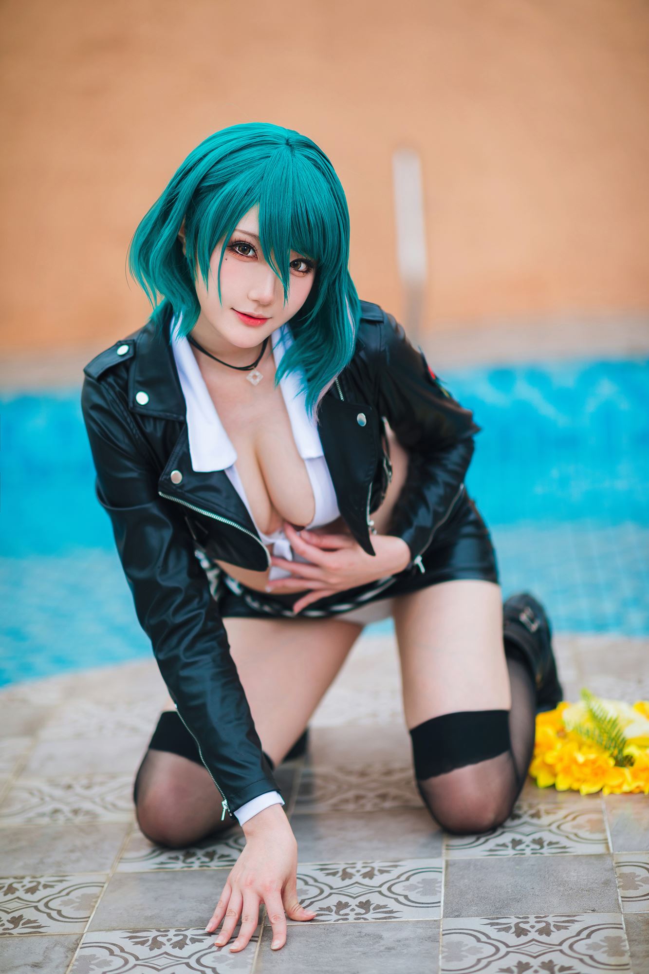 瓜希酱 - DOA X VV-环-狂风Ver[20P/65MB]