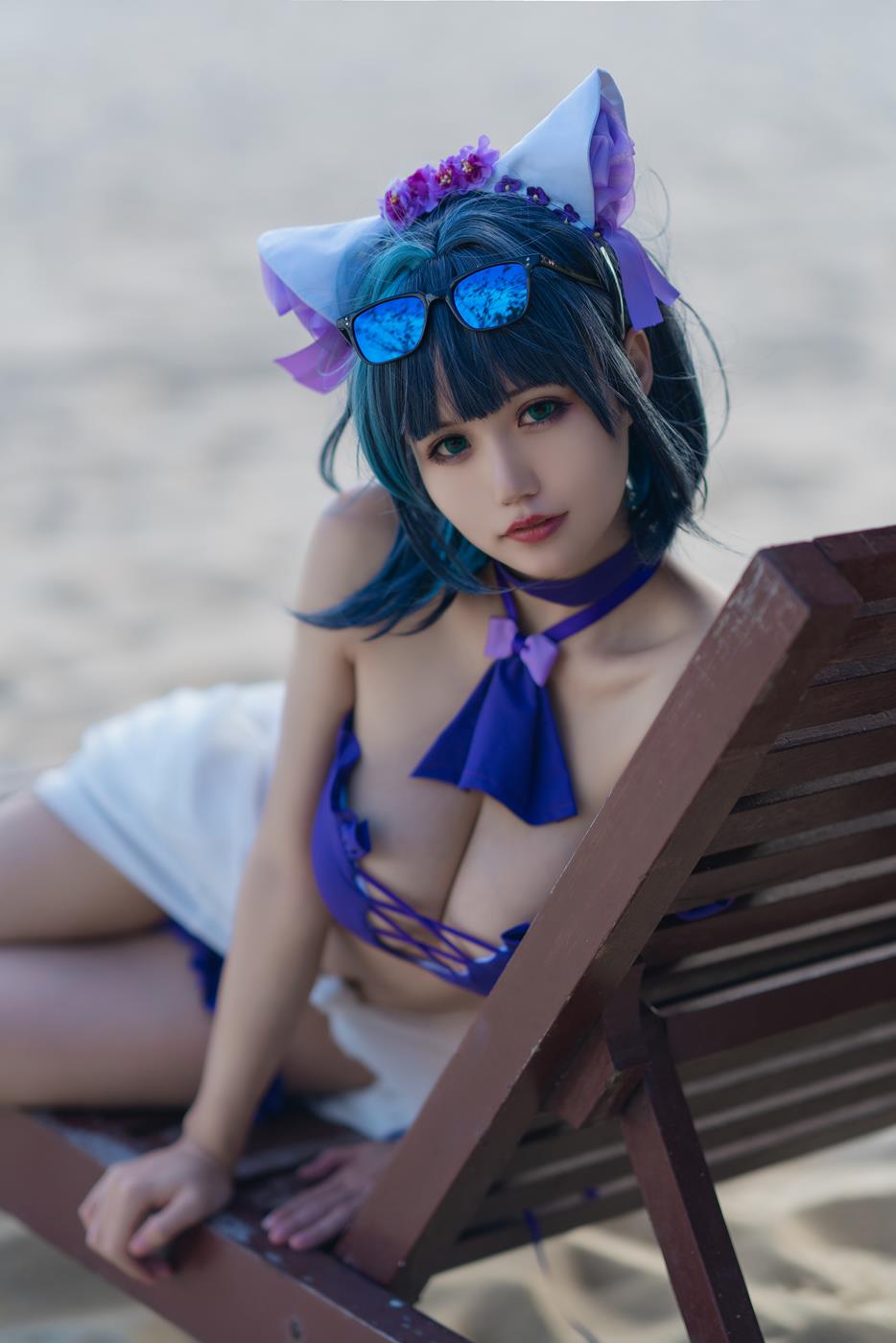 小仓千代w - 柴郡泳装[22P/113MB]