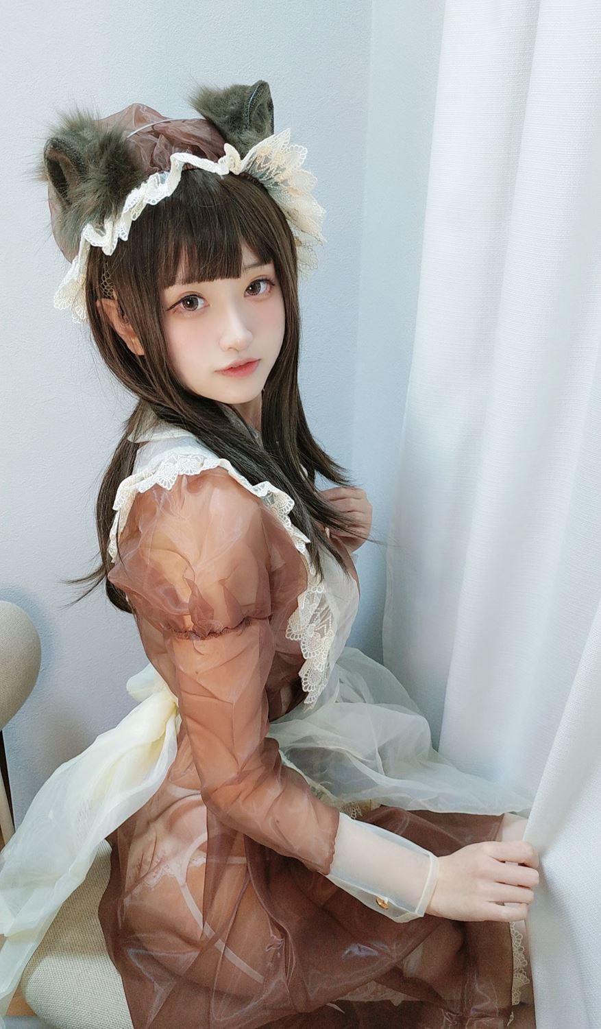 千阳(ちよ) - 长裙仆[17P/33MB]