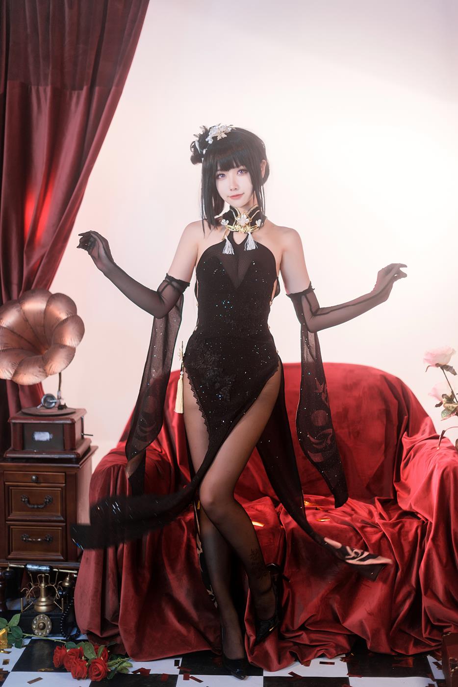 Momoko葵葵 - 碧蓝航线镇海 奇奢花苑[24P/52MB]