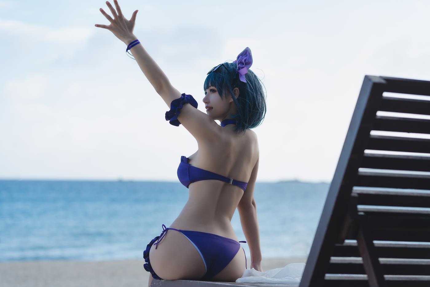 小仓千代w - 柴郡泳装[22P/113MB]