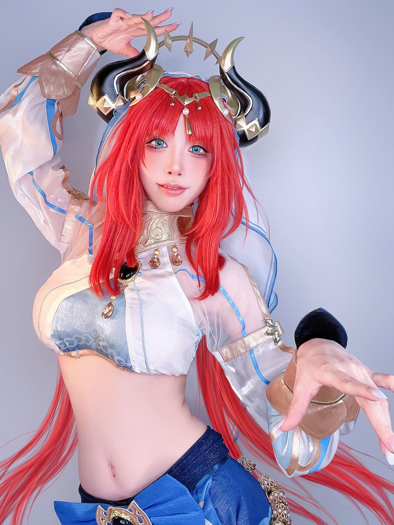 水淼aqua - 原神 妮露[26P/54MB]