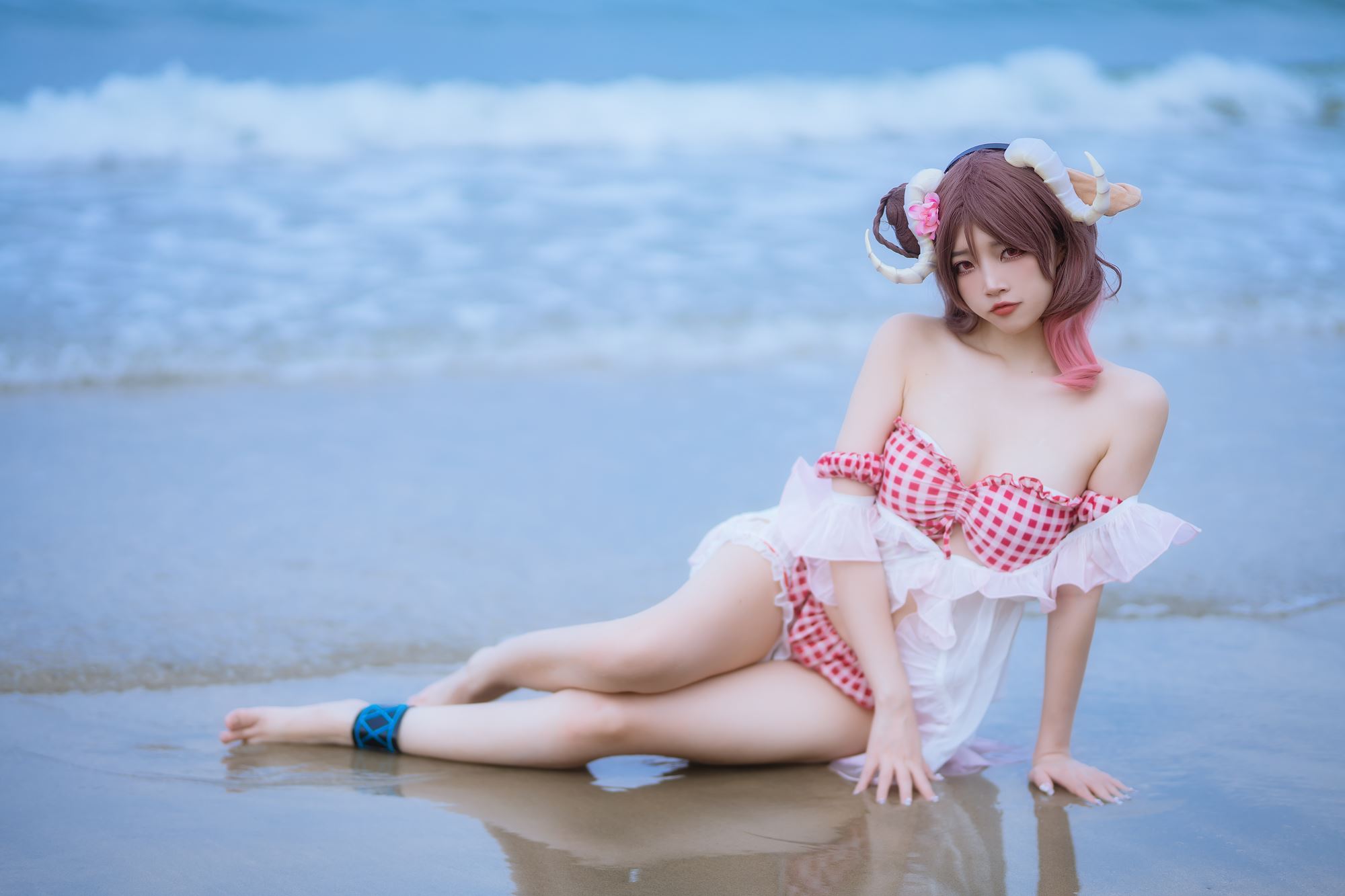 二佐Nisa - 泰拉夏日纪事 艾雅法拉泳装[34P/566MB]