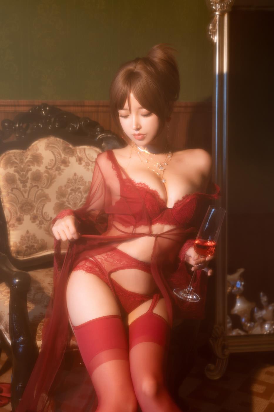 过期米线线喵 - 温柔小妈[51P/137MB]