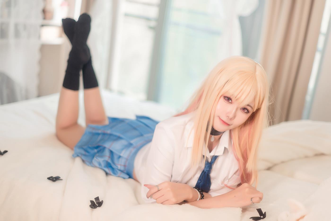 Momoko葵葵 - 喜多川海梦 黑江雫[45P/67MB]